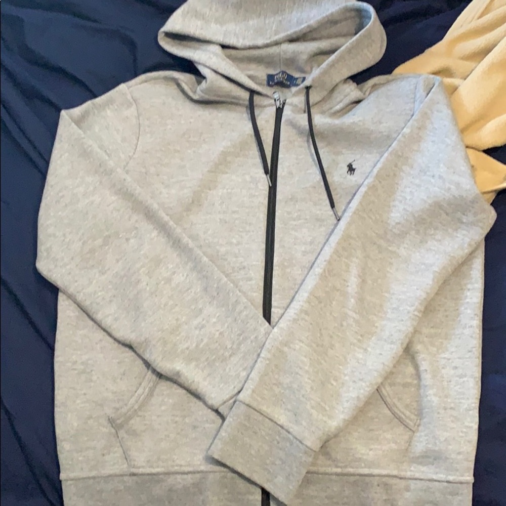 COPY - Polo Ralph Lauren Gray Double Tech Hoodie